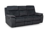 Naples 3 Seater Recliner Sofa with USB