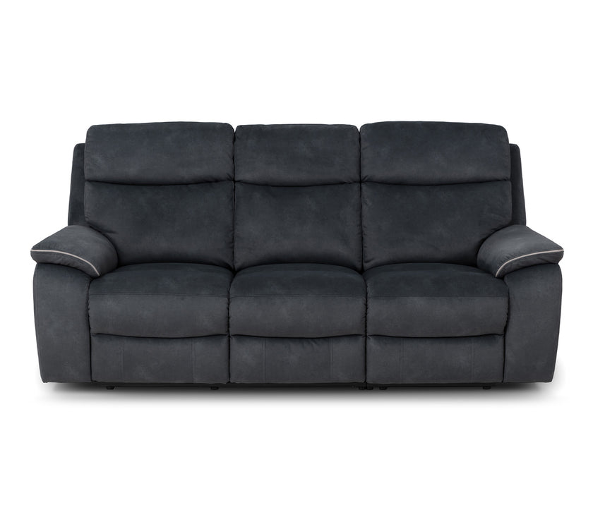 Naples 3 Seater Recliner Sofa with USB