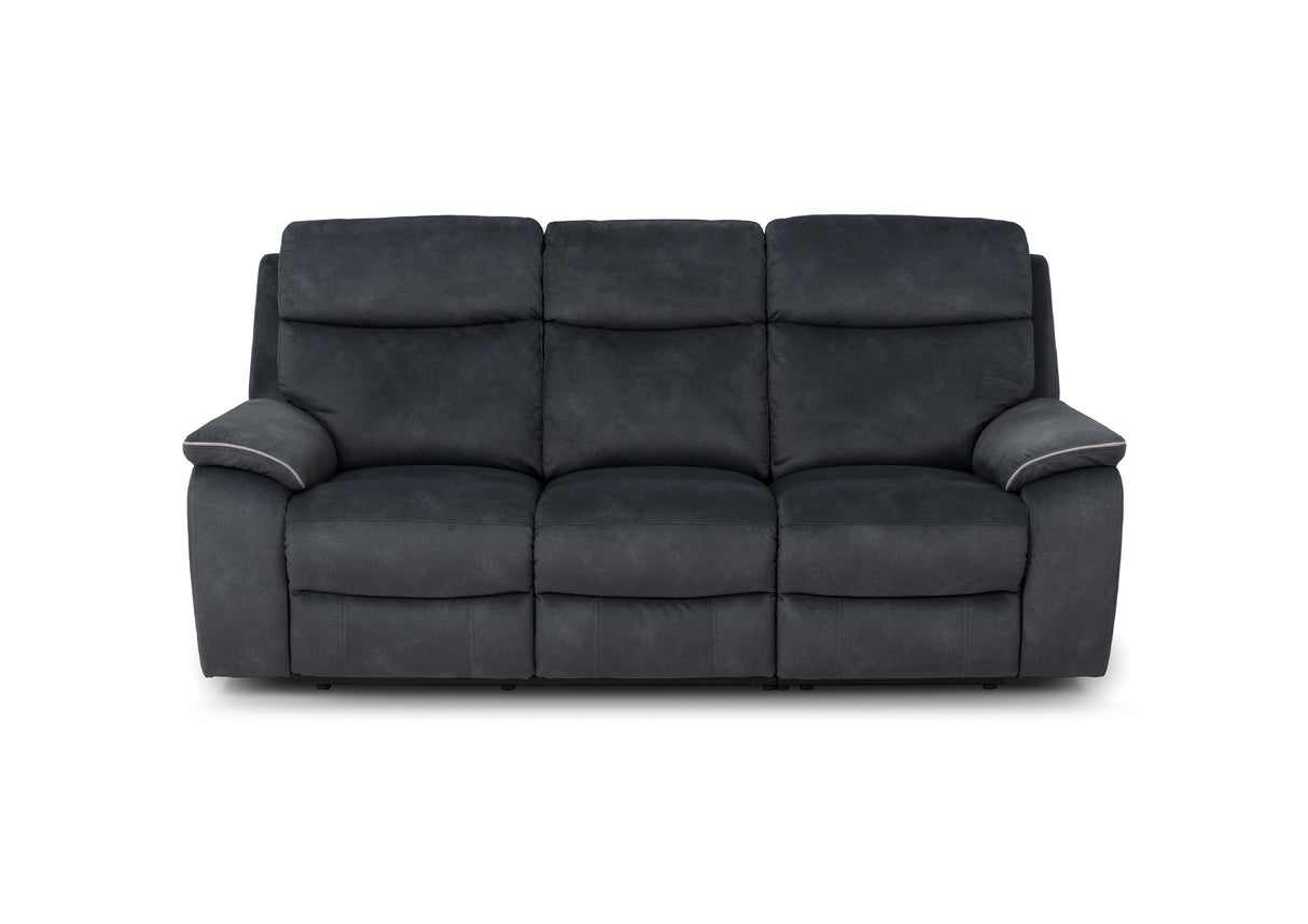 Naples 3 Seater Recliner Sofa with USB