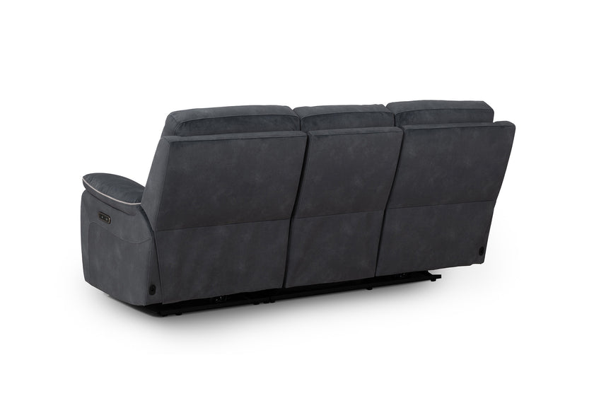 Naples 3 Seater Recliner Sofa with USB