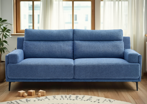 Nevada 3 Seater Sofa - Blue