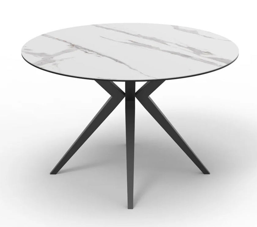 Lago Round Ceramic Dining Table