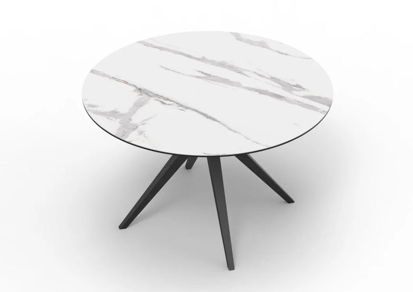 Lago Round Ceramic Dining Table
