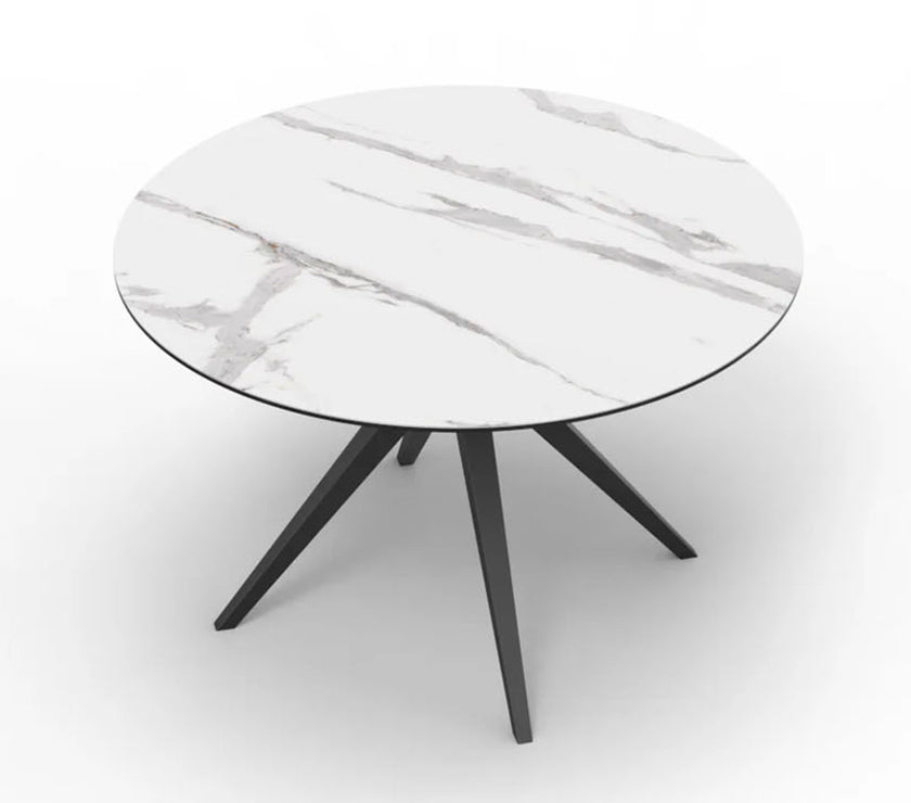 Lago Round Ceramic Dining Table