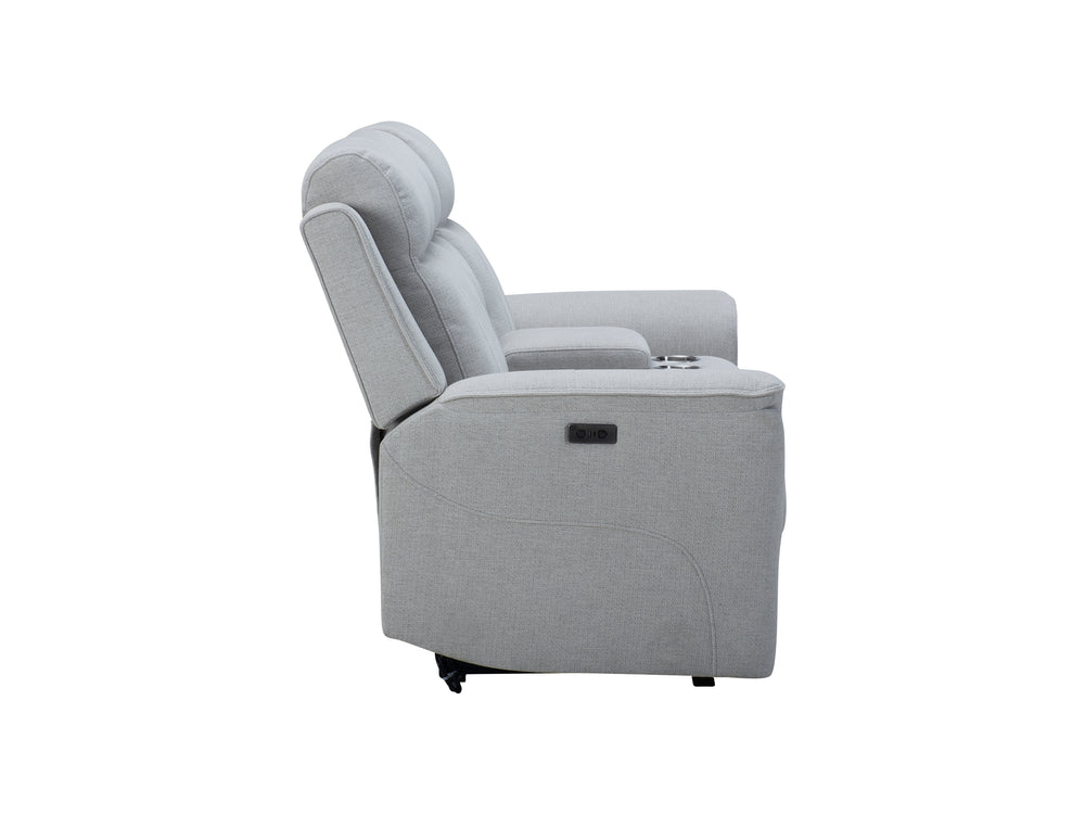 Lily 2 Seater Power Recliner with Console