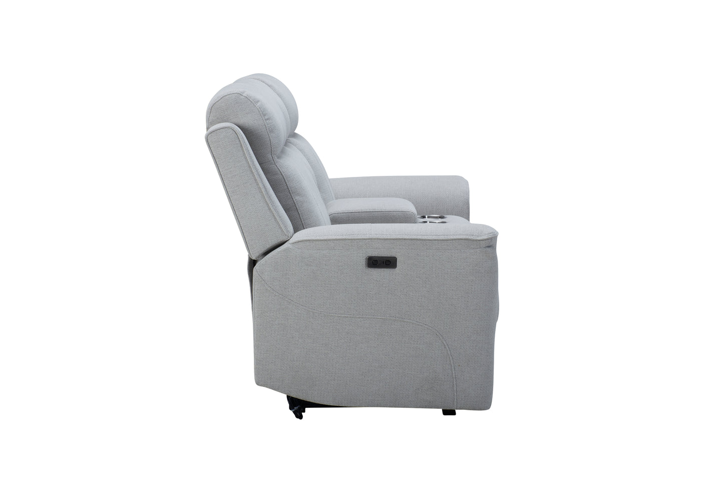Lily 2 Seater Power Recliner with Console