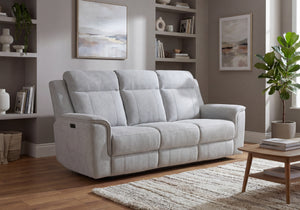 Lily 3 Seater Power Recliner with Drop Down Table