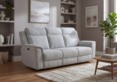 Lily 3 Seater Power Recliner with Drop Down Table