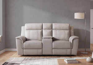Lily 2 Seater Power Recliner with Console