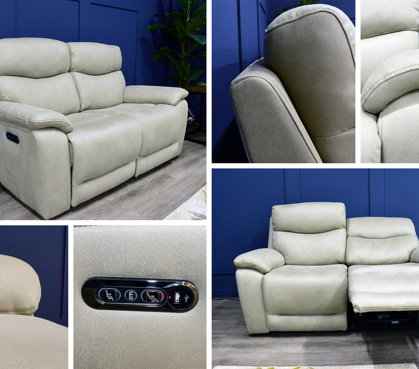 Images of the Nice 2 Seater Recliner Sofa 