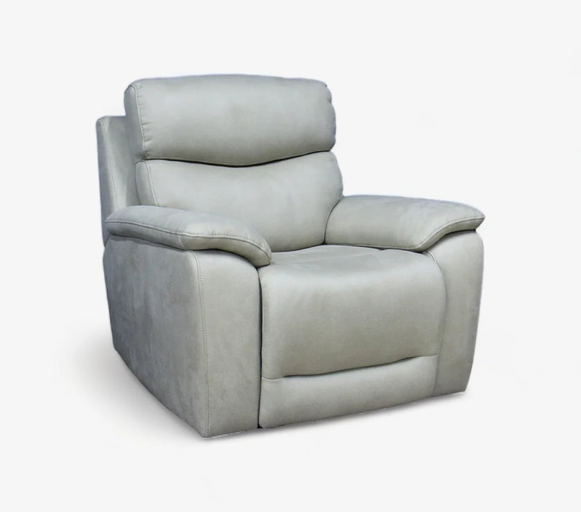 Angled view of the Nice Recliner Armchair against a white background