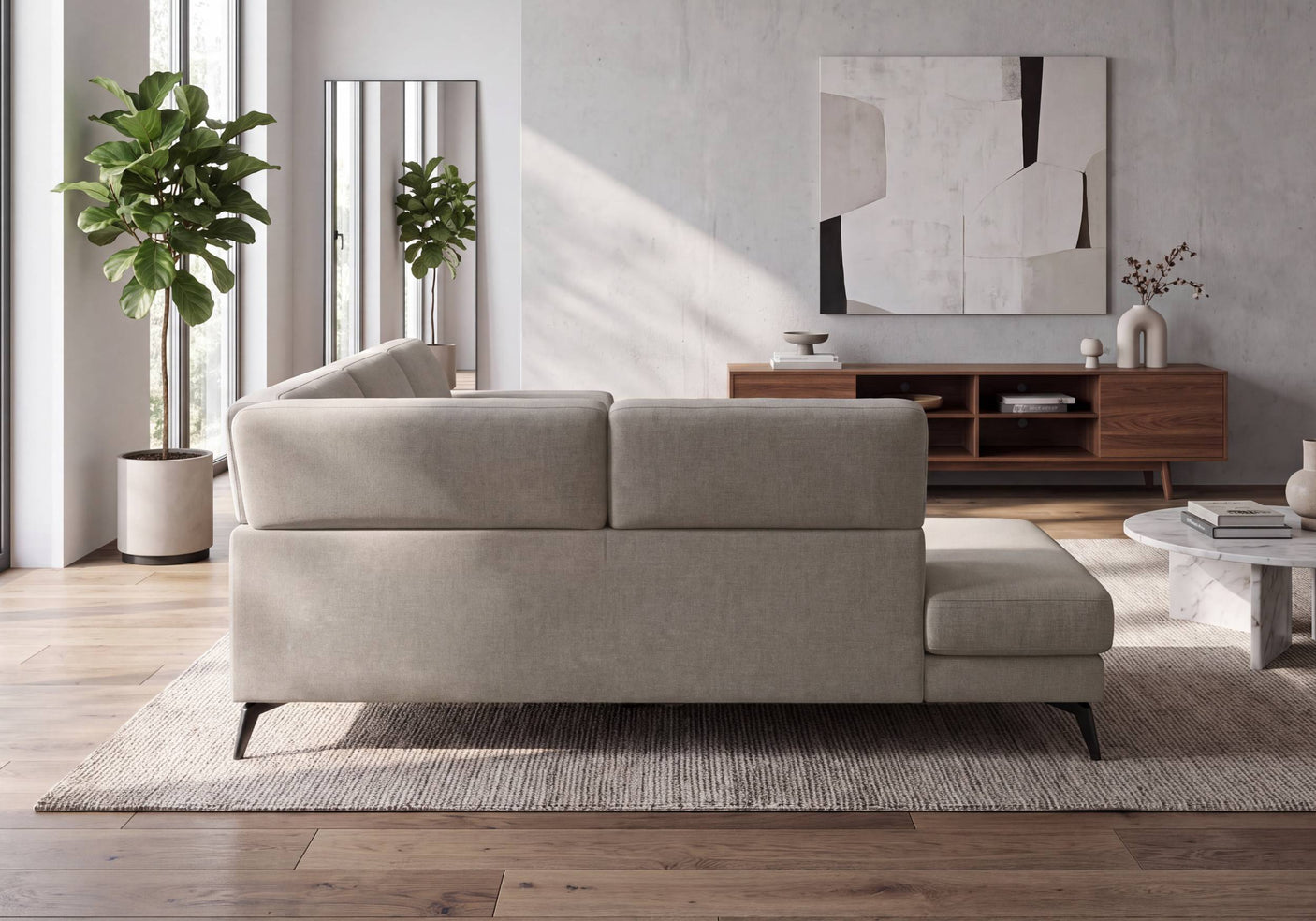 Nina Chaise Sofa Left