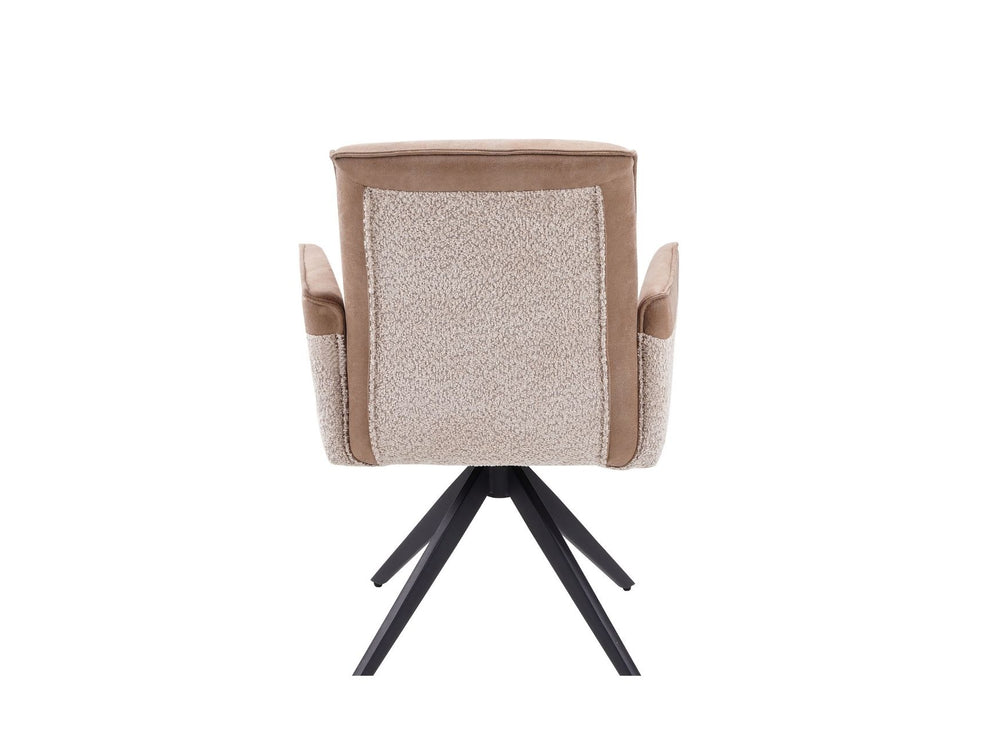 Nora 360° Auto-Return Swivel Dining Chair