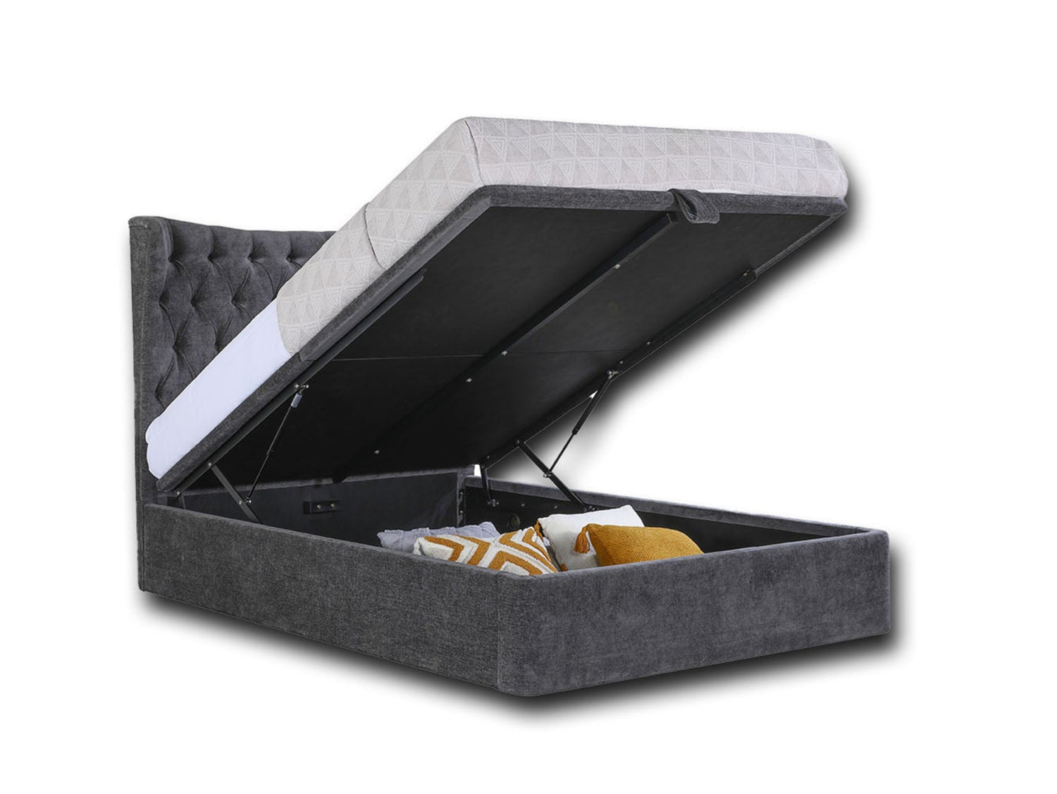 Notting Hill End Opening Ottoman Storage Bed