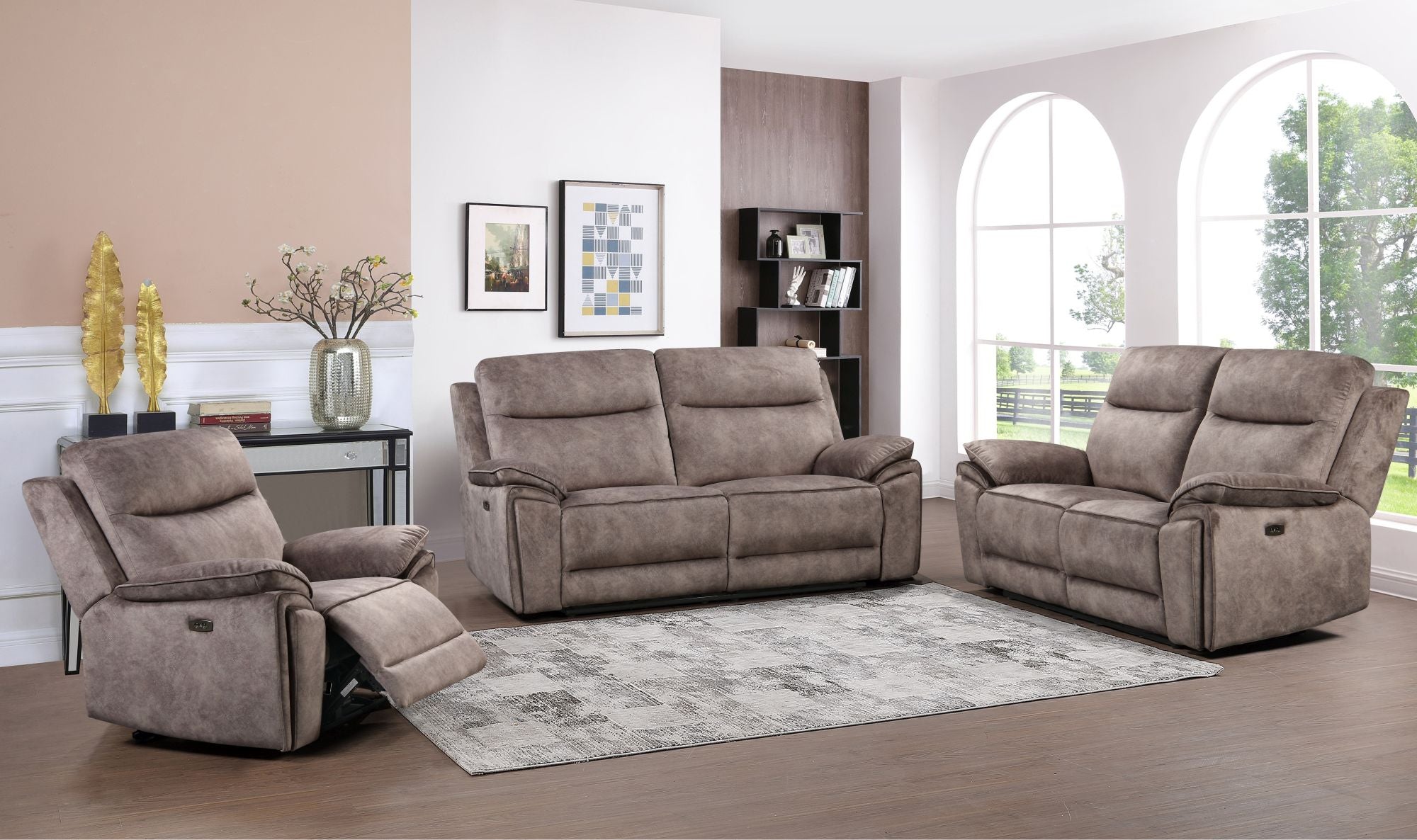 Osaka 2 Seater Power Recliner