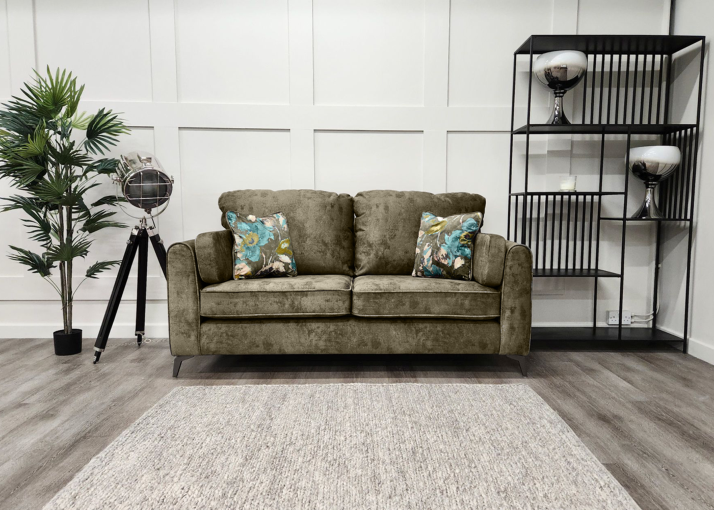 Oasis 2 Seater Sofa - Olive