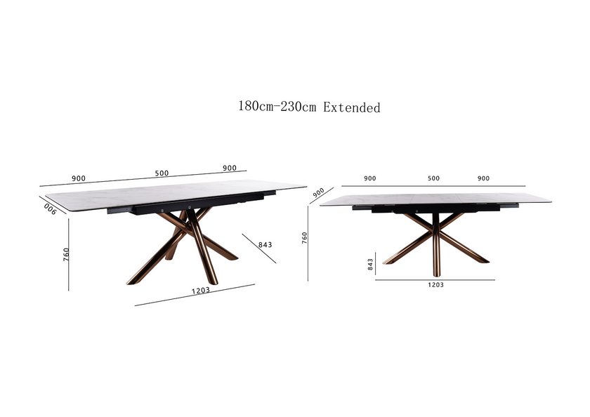Olivia Extendable Dining Table