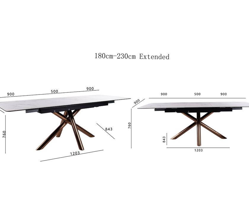 Olivia Extendable Dining Table