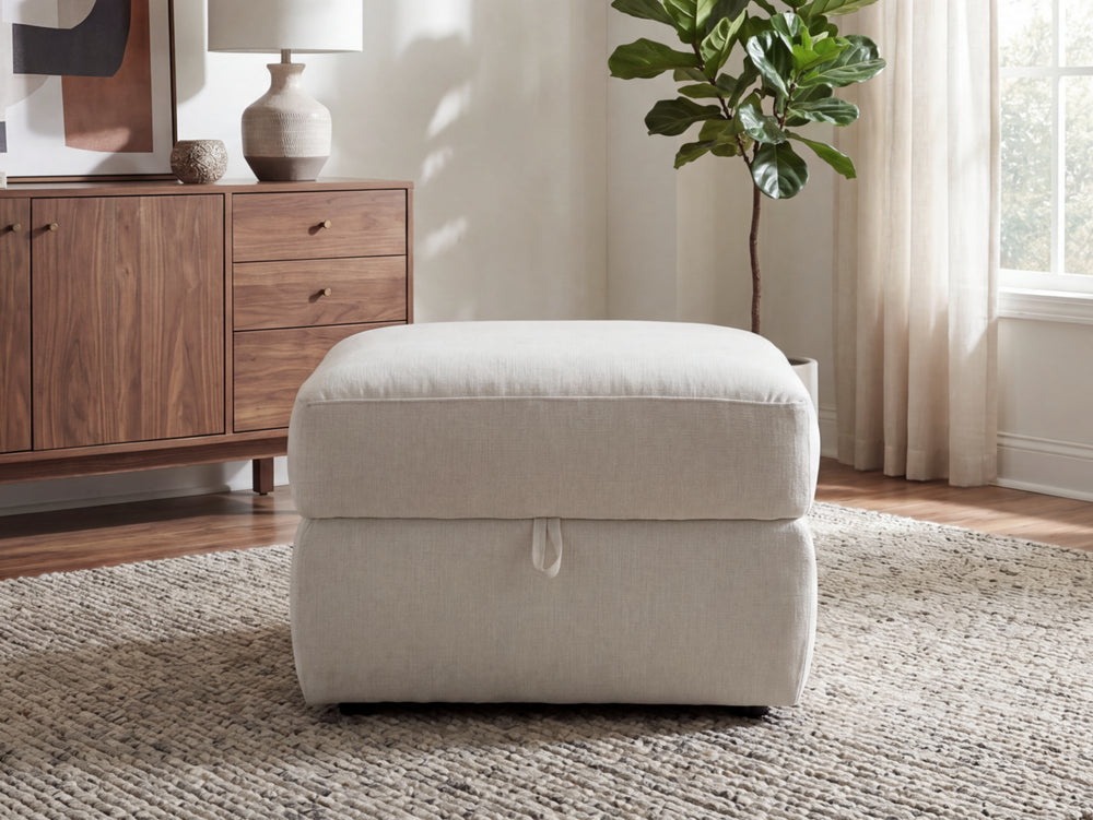 Opal Storage Footstool