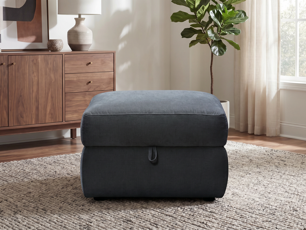 Opal Storage Footstool