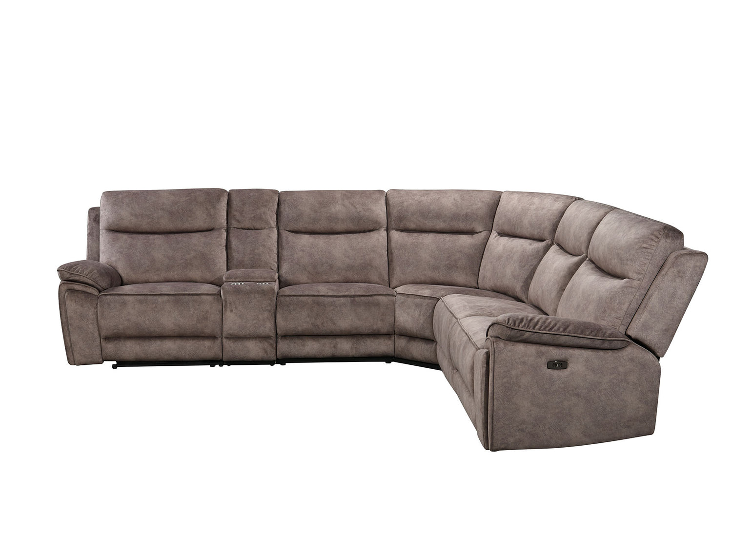 Osaka Modular Corner Recliner Sofa with Console