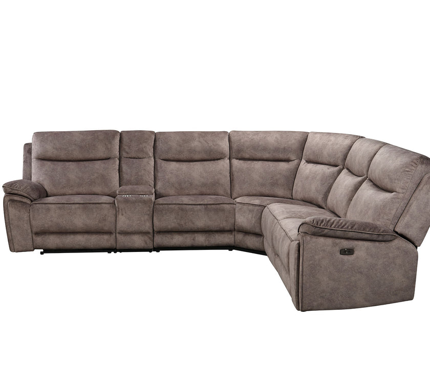 Osaka Modular Corner Recliner Sofa with Console