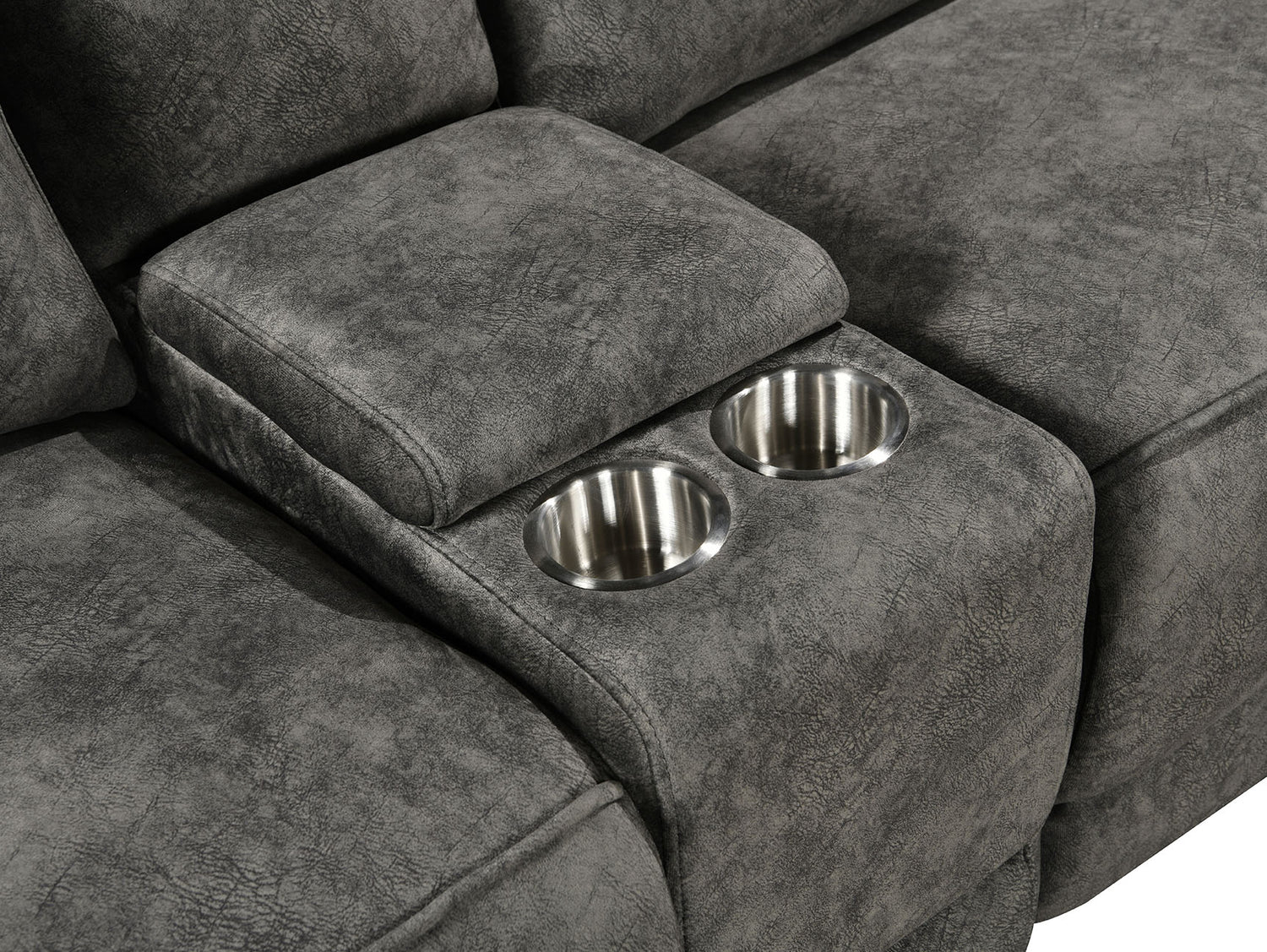 Osaka Modular Corner Recliner Sofa with Console