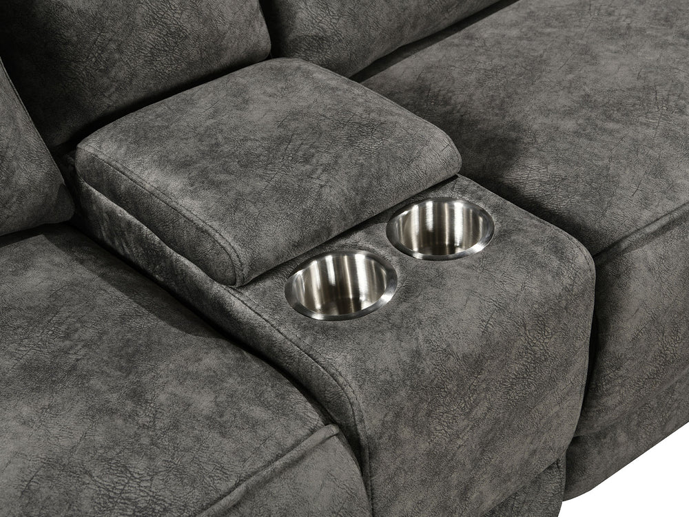 Osaka Modular Corner Recliner Sofa with Console