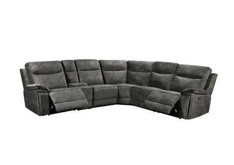 Osaka Modular Corner Recliner Sofa with Console