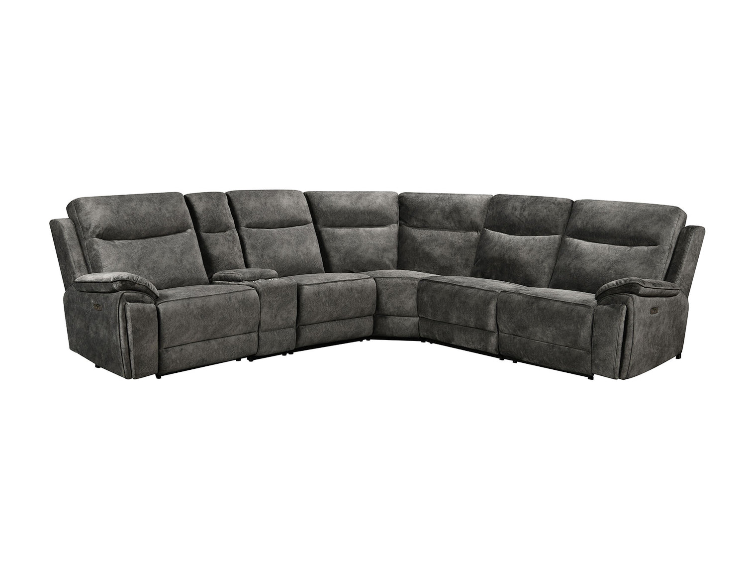 Osaka Modular Corner Recliner Sofa with Console