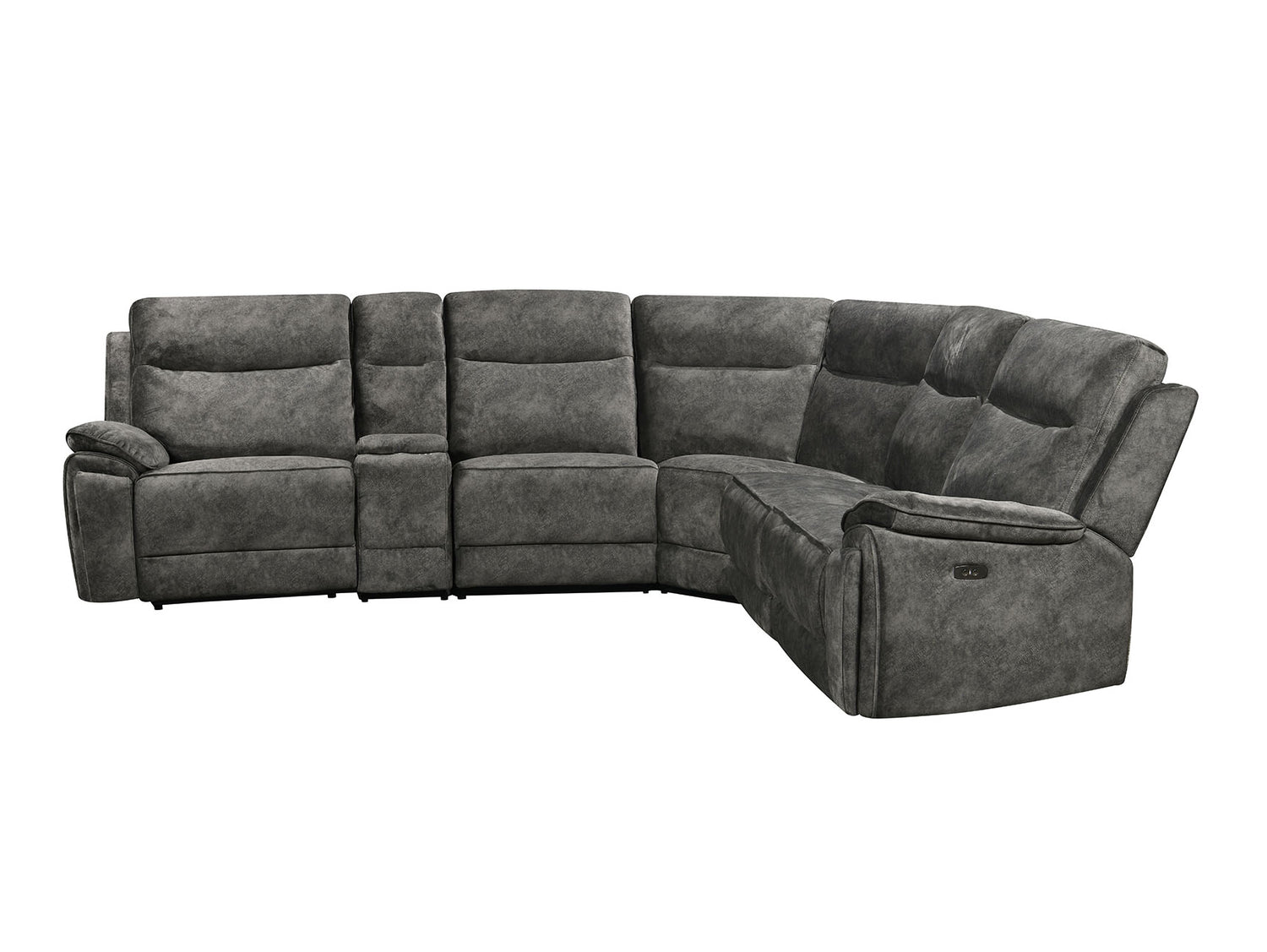 Osaka Modular Corner Recliner Sofa with Console