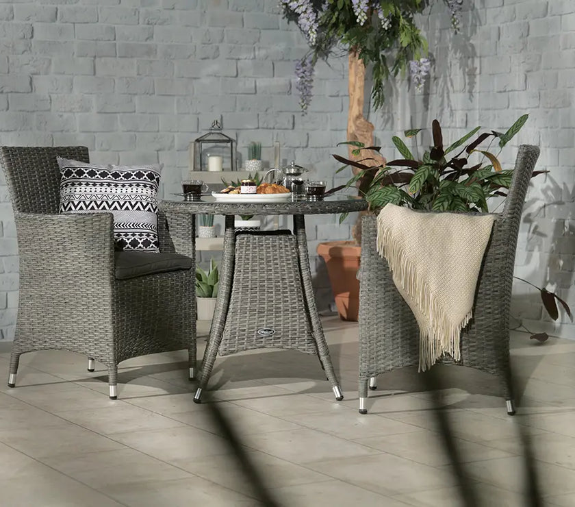 Paris 2 Seater Garden Carver Bistro Set