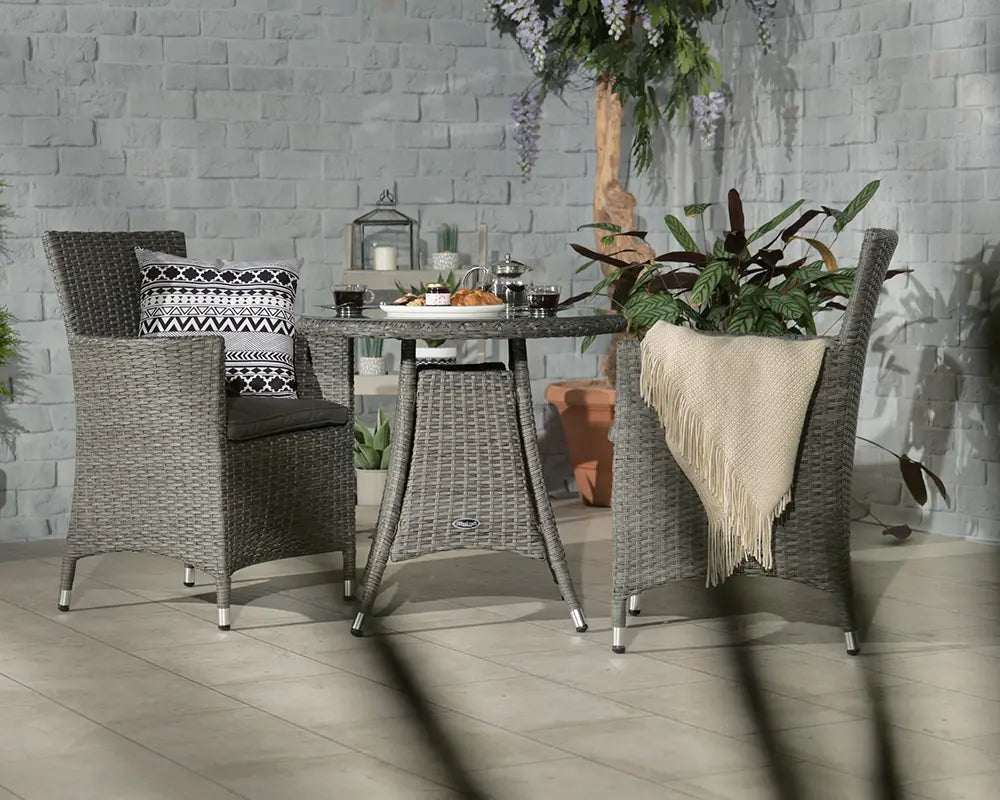 Paris 2 Seater Garden Carver Bistro Set