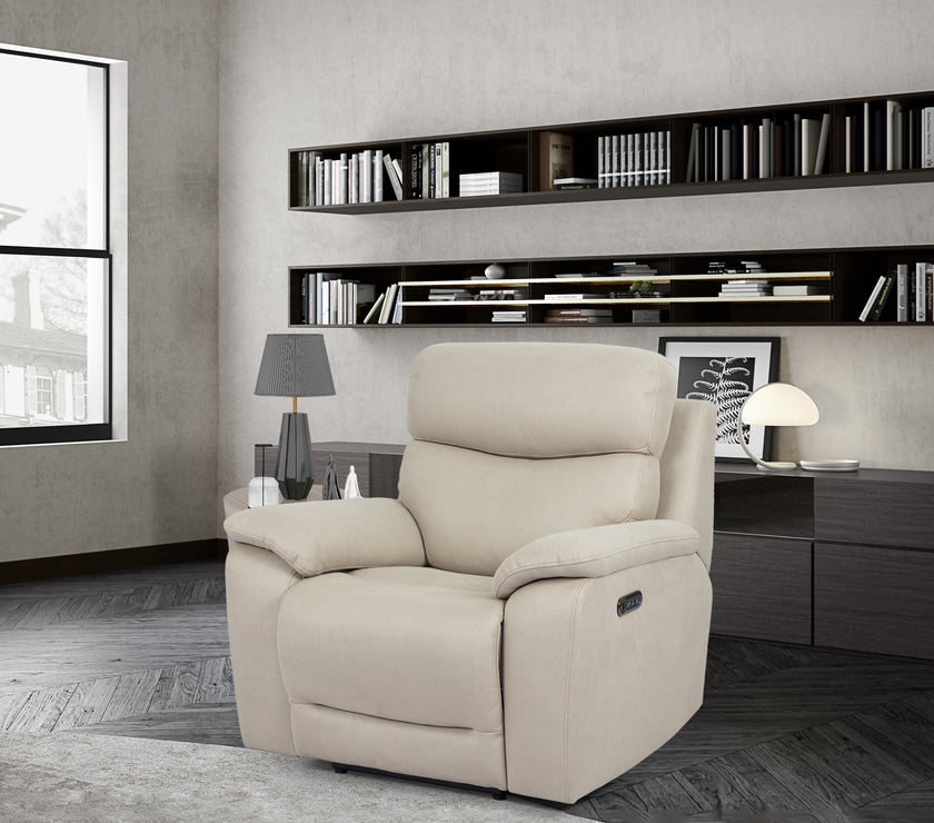 Angled view of the Nice Recliner Armchair in a room