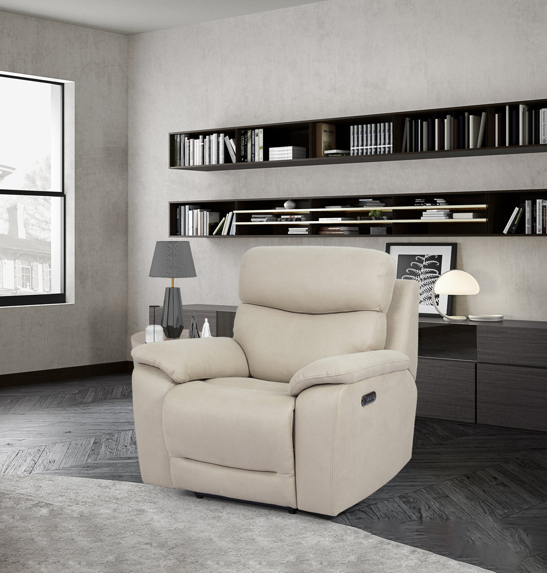 Angled view of the Nice Recliner Armchair in a room