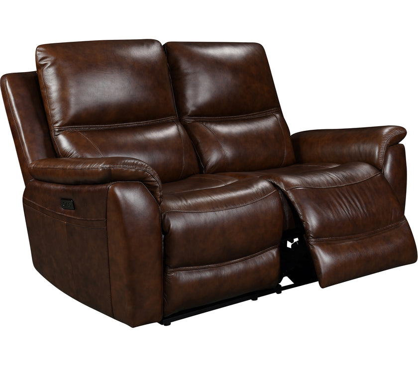 Angled view of the Palermo 2 Seater Recliner Sofa