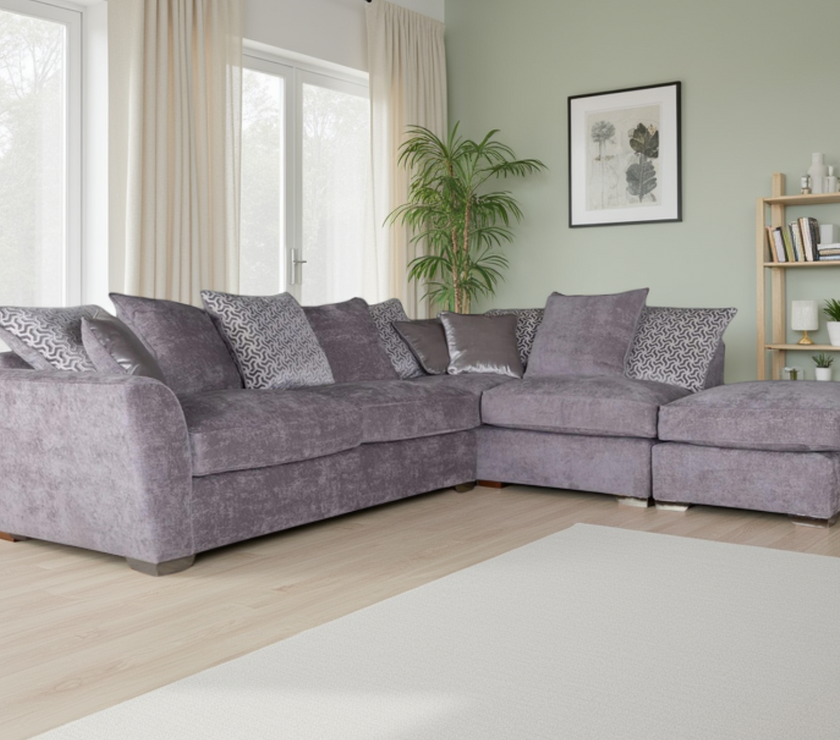 Pendle Corner Sofa with Stool