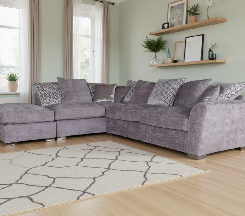 Pendle Corner Sofa with Stool