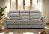 Phoenix 3 Seater Recliner Sofa (Oatmeal)
