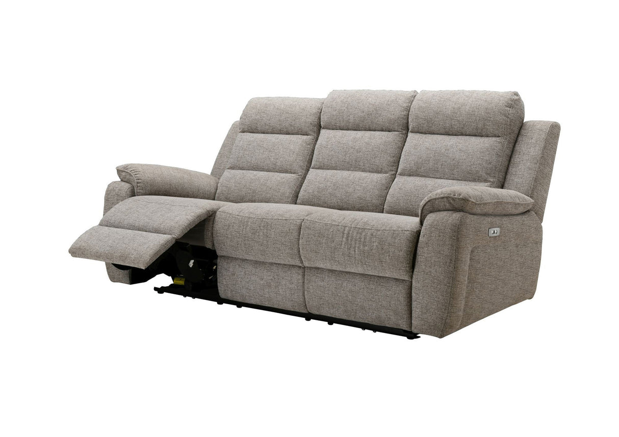 Phoenix 3 Seater Recliner Sofa (Oatmeal)