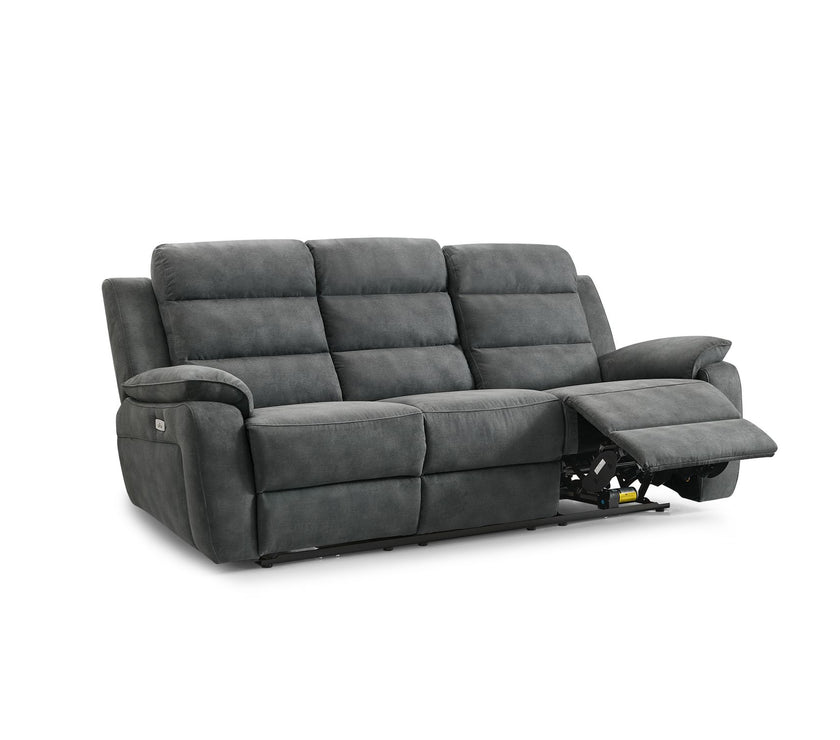 Angled view of the Phoenix 3 Seater Recliner Sofa