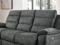 Close up of the Phoenix 3 Seater Recliner Sofa