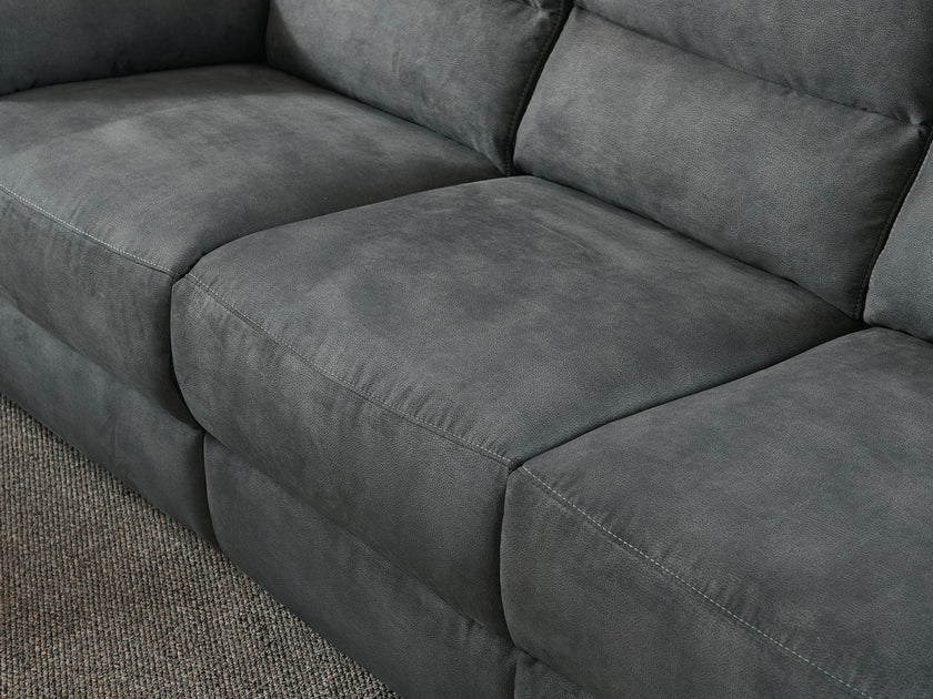 Close up of the Phoenix 3 Seater Recliner Sofa