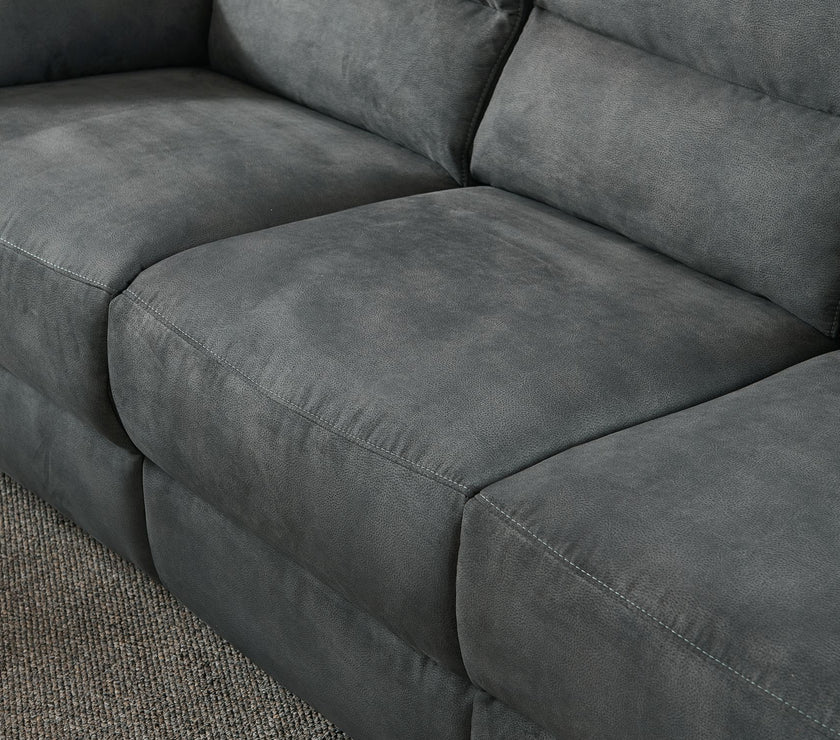 Close up of the Phoenix 3 Seater Recliner Sofa