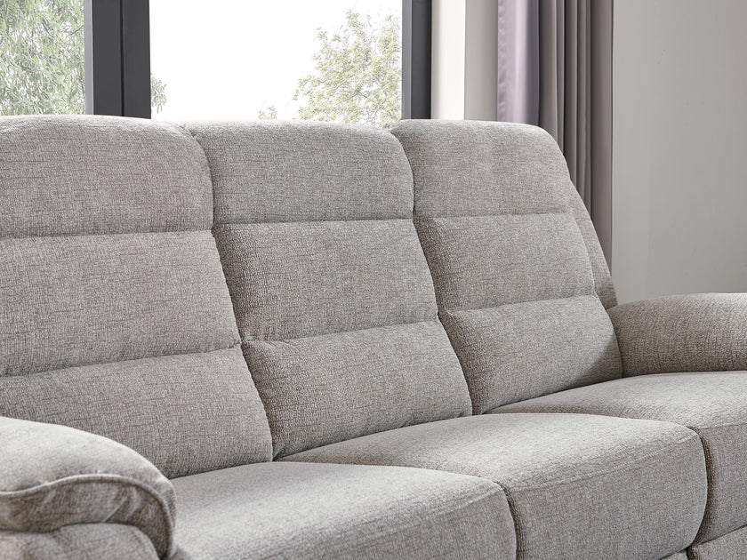 Close up view of the Phoenix 3 Seater Recliner Sofa