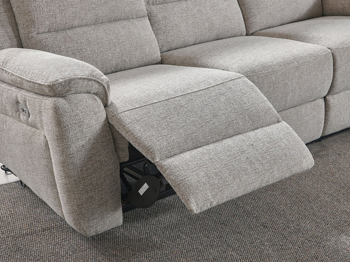 Phoenix 3 Seater Recliner Sofa in Oatmeal - Ultimate Comfort & Style