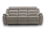 Phoenix 3 Seater Recliner Sofa (Oatmeal)
