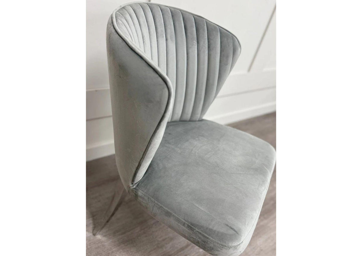 Picasso Dining Chairs - Grey (Sold in Pairs)