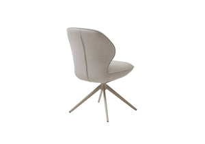 Plaza Extending Dining Table and 4 Swivel Dining Chairs