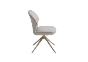 Plaza Extending Dining Table and 4 Swivel Dining Chairs